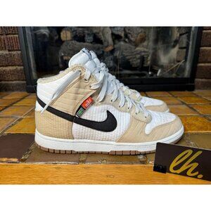 Mens 10 Nike Dunk High Next Nature Toasty Rattan Lifestyle Shoes DD3362-200